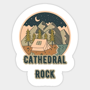 Cathedral Rock Sticker